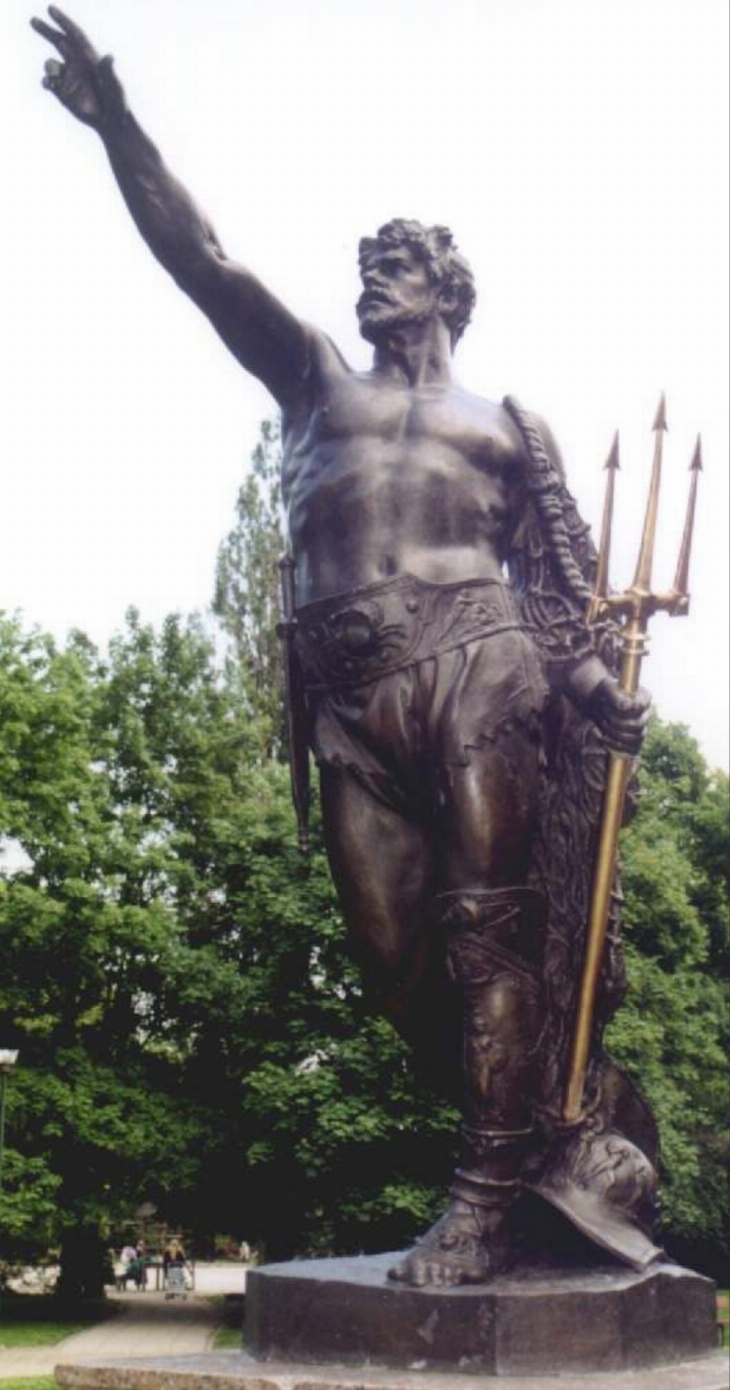 Stojący gladiator